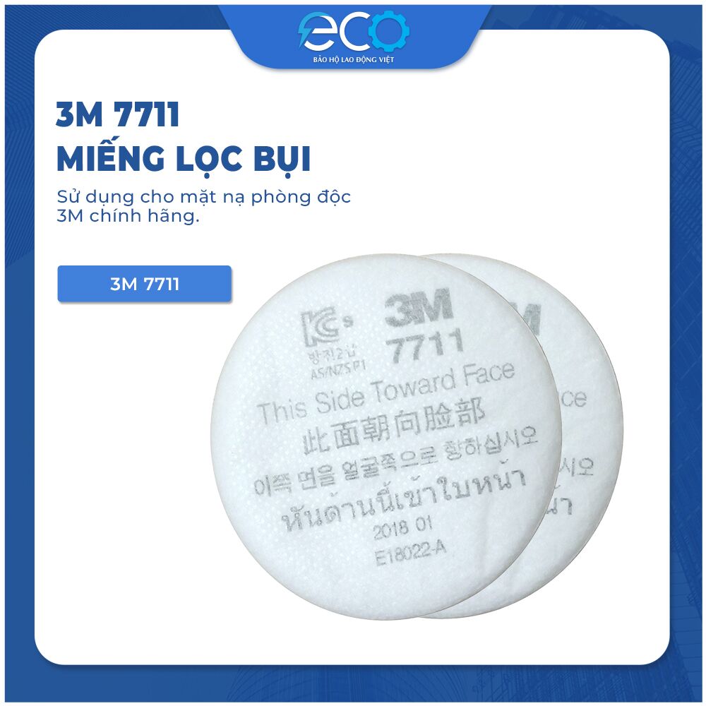Tấm Lọc Bụi 3M 7711 Tấm Lọc Bụi 3M 7711