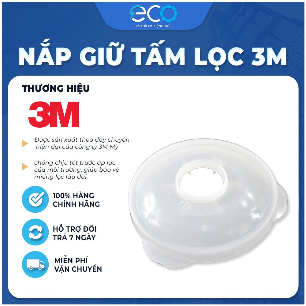Nắp Giữ Tấm Lọc Bụi 3M 774 Nắp Giữ Tấm Lọc Bụi 3M 774