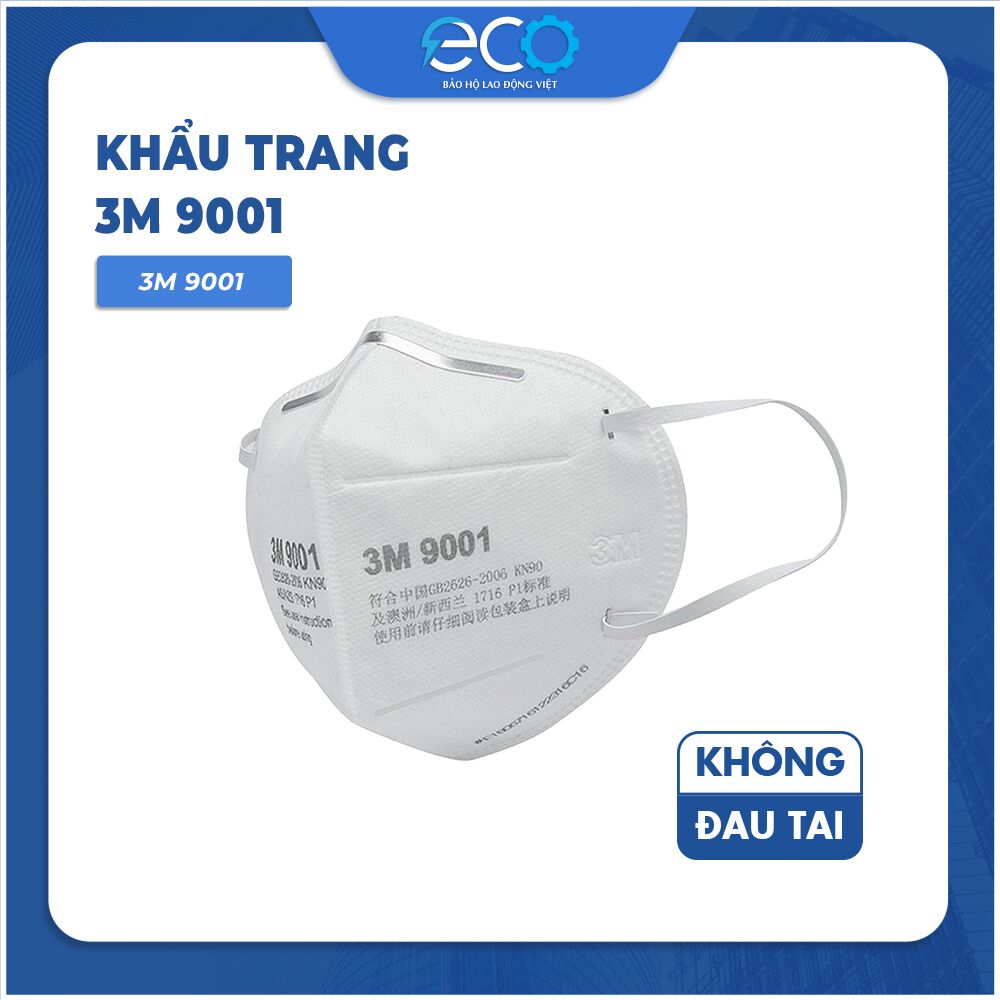 Khẩu Trang 3M 9001 Lọc Bụi Bảo Vệ Hô Hấp Khẩu Trang 3M 9001 Lọc Bụi Bảo Vệ Hô Hấp