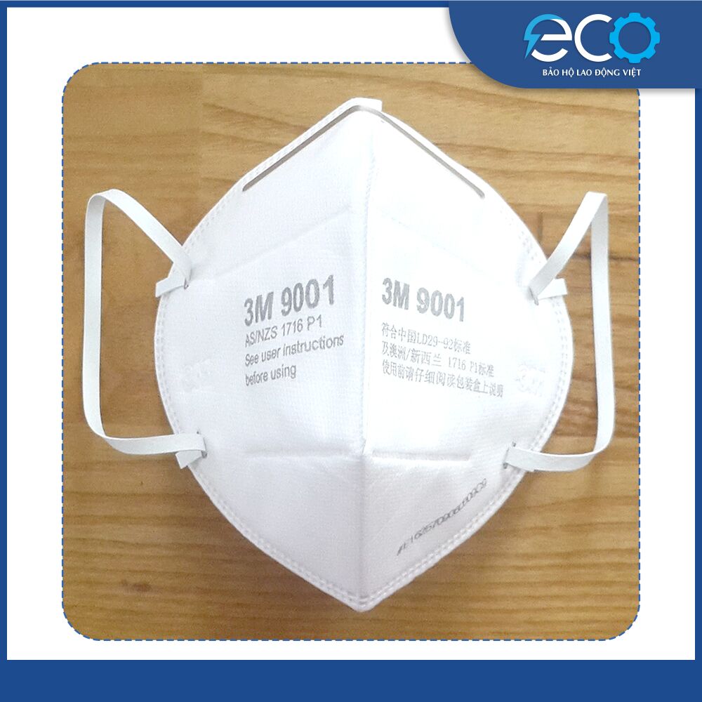 Khẩu Trang 3M 9001 Lọc Bụi Bảo Vệ Hô Hấp Khẩu Trang 3M 9001 Lọc Bụi Bảo Vệ Hô Hấp