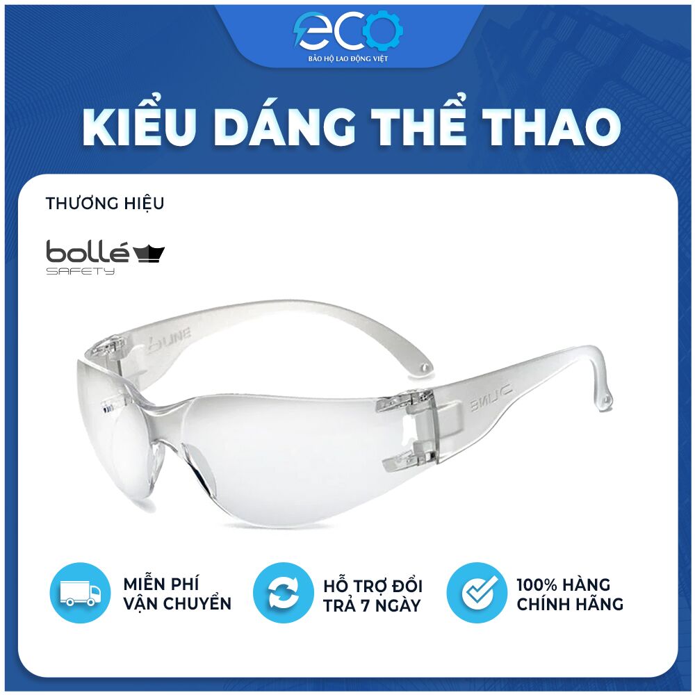 Kính bảo hộ cao cấp Bolle BL30 kính trắng chống bụi, chống tia uv, mắt kiếng bảo vệ mắt đi đường Kính bảo hộ cao cấp Bolle BL30 kính trắng chống bụi, chống tia uv, mắt kiếng bảo vệ mắt đi đường