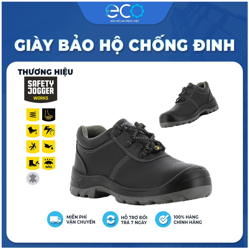 Giày bảo hộ Safety Jogger Bestrun S3 cổ thấp - chống đinh, chống trơn trượt, chống dầu, chống va đập 2Giày bảo hộ Safety Jogger Bestrun S3 cổ thấp - chống đinh, chống trơn trượt, chống dầu, chống va đập