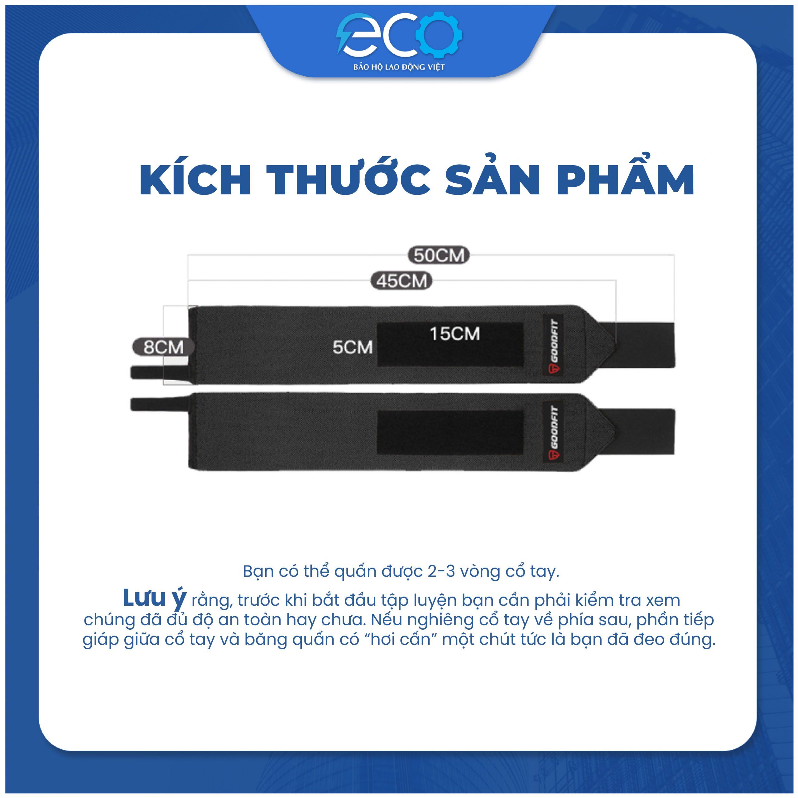 Băng quấn cổ tay GoodFit GF301W. Băng quấn cổ tay tập gym, tập boxing bảo vệ cổ tay, trợ lực khớp Băng quấn cổ tay GoodFit GF301W. Băng quấn cổ tay tập gym, tập boxing bảo vệ cổ tay, trợ lực khớp