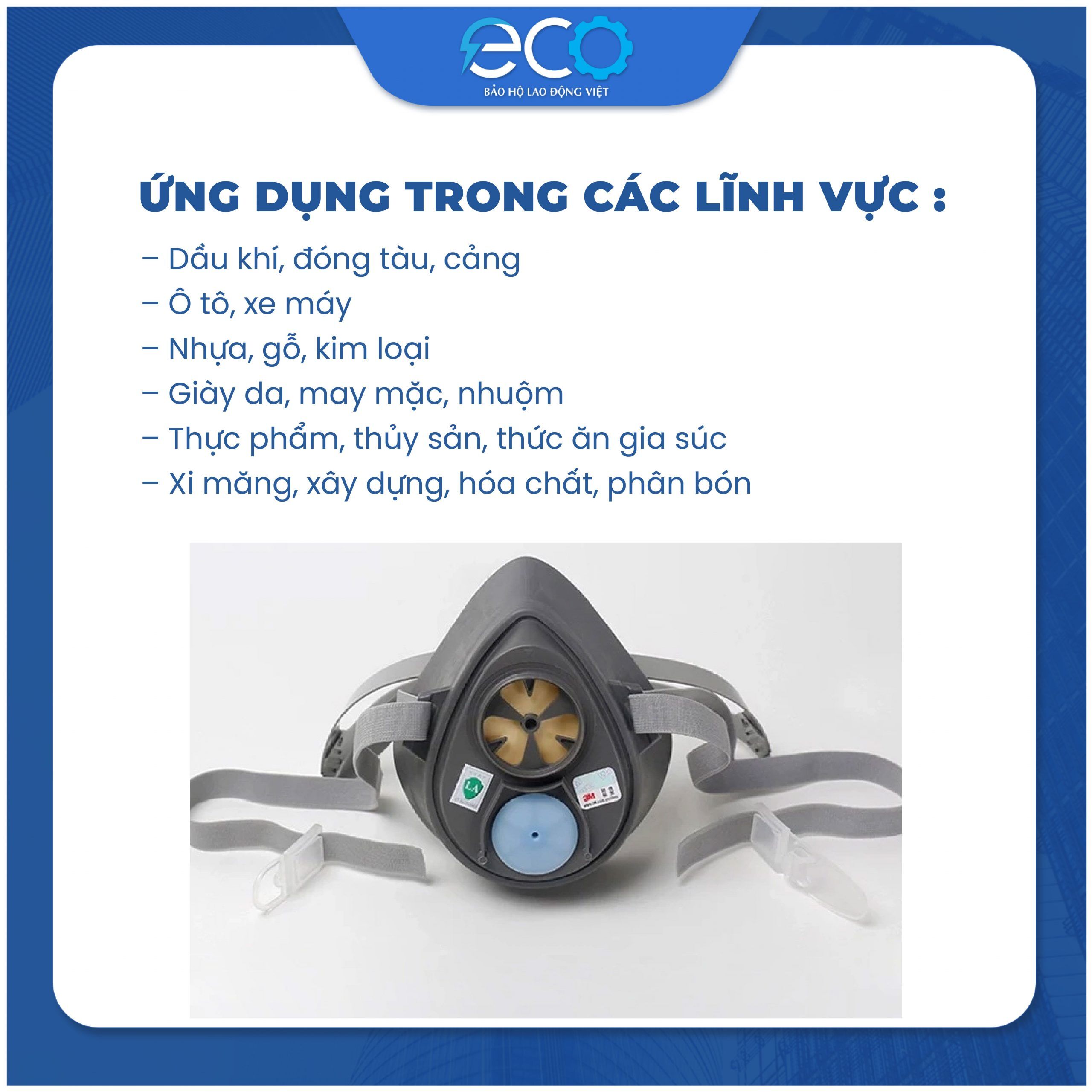 Bộ mặt nạ phòng độc thuốc trừ sâu, phun sơn 3M 3200 chính hãng kèm phin lọc 3M 3301K-100 Bộ mặt nạ phòng độc thuốc trừ sâu, phun sơn 3M 3200 chính hãng kèm phin lọc 3M 3301K-100
